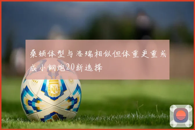 桑顿体型与洛瑞相似但体重更重或成小钢炮20新选择